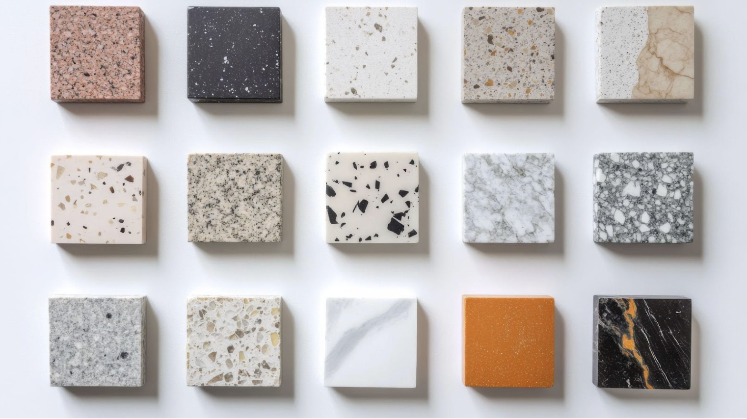 大理石以外のよく比較される素材