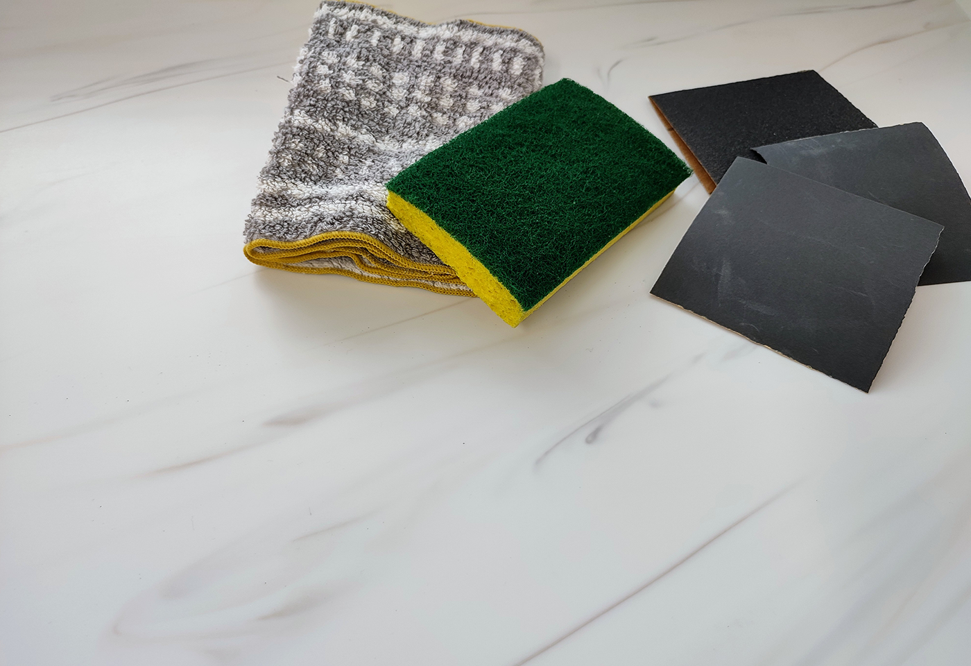 人工大理石の傷を補修するための具体的な方法