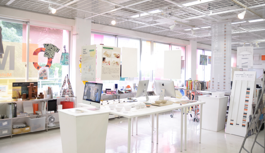 素材研究室 CMTELでの展示会